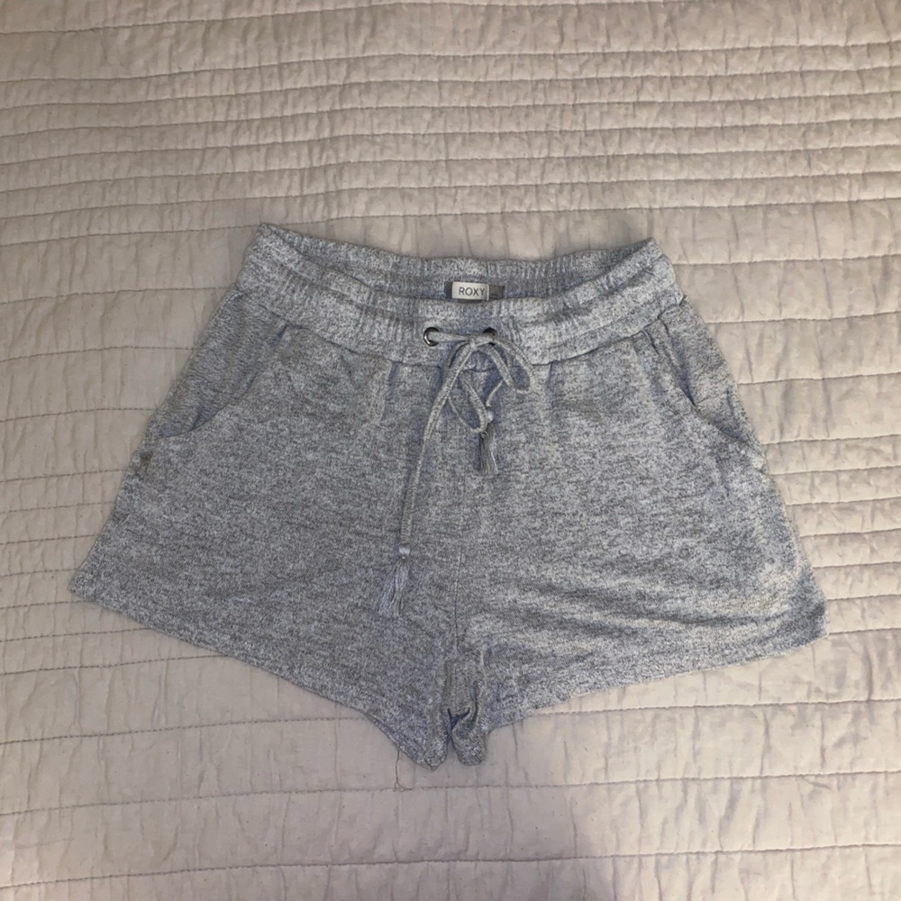 Roxy Heather Gray Knit Shorts